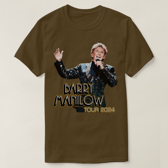 Weekend in New England Barry Manilow TShirt (Design Front)