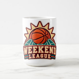 Weekend League Basketball Varsity Coffee Mug