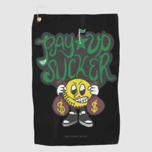 Weekend Money Game Funny Pay Up Sucker Trash Talk Golf Towel