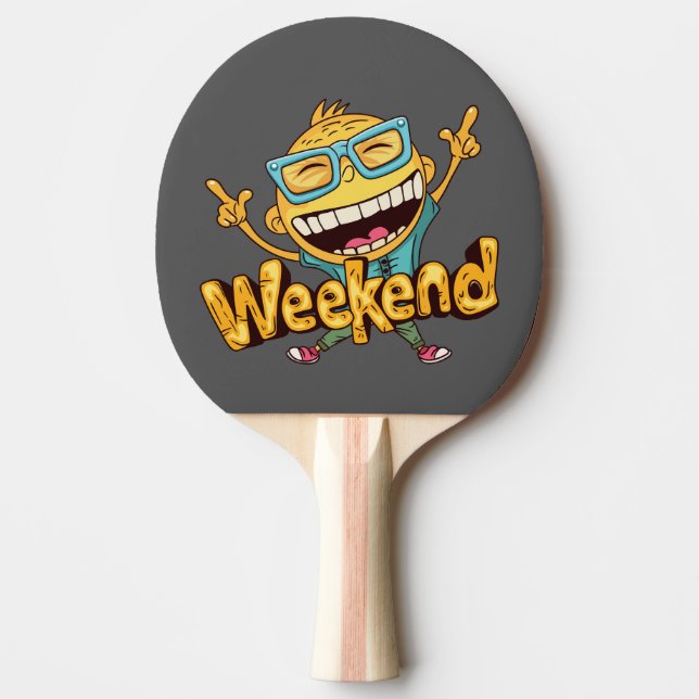 Weekend Ping Pong Paddle (Front)