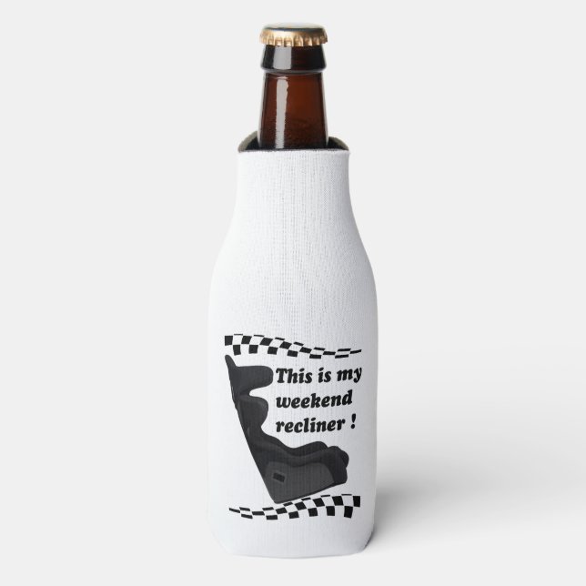 Weekend Racing Recliner Bottle Cooler (Bottle Front)