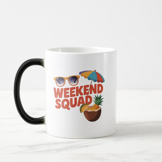 Weekend Squad Magic Mug (Left)