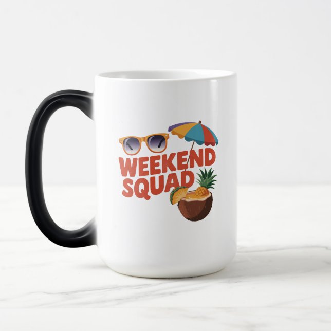 Weekend Squad Magic Mug (Left)