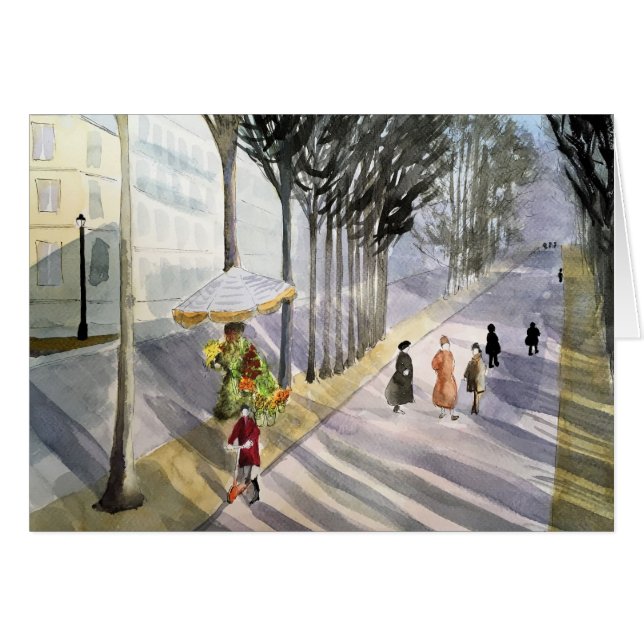 Weekend Stroll Card (Front Horizontal)