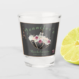 Weekend Trip Personalized Bachelorette Party Shot Glass