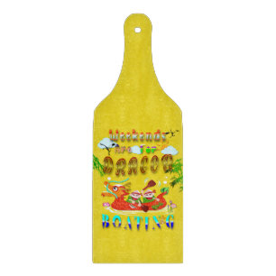 Weekends Are For Dragon Boating Cutting Board