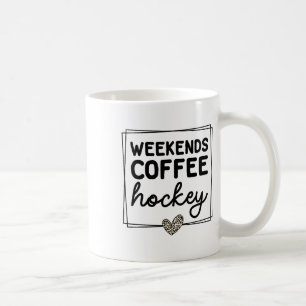 Weekends Coffee Hockey Cute Retro Mom Life With Sa Mug