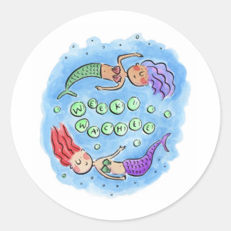 Weeki Wachee Classic Round Sticker