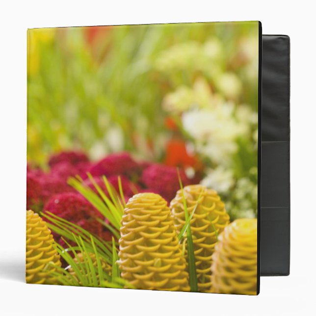 Weekly Friday fruit & vegetable market. Binder (Front/Inside)