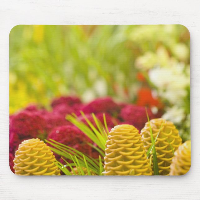 Weekly Friday fruit & vegetable market. Mouse Pad (Front)