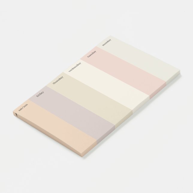 Weekly To-Do List | Daily Organizer Notes (Angled)