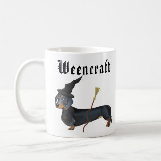 Weencraft Dachshund Witch Funny Coffee Mug