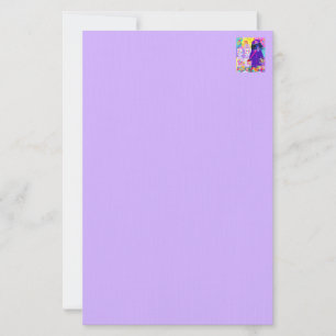 Weenie Dog Paints Resurrection Lamb Stationery