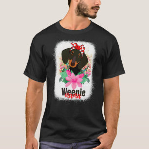Weenie Mama Doxie Dachshund Cut Weiner Dog Mom Mot T-Shirt