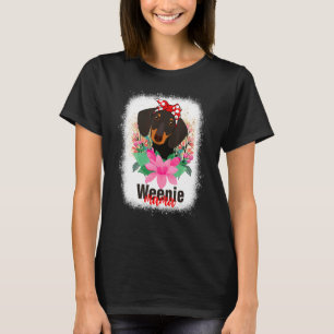 Weenie Mama Doxie Dachshund Cut Weiner Dog Mom Mot T-Shirt