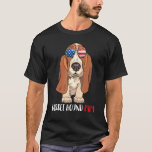 Weenie Papa Basset Hound Dad Dog Basset Hound T-Shirt