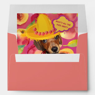 Weenie Peach Farmer Envelopes