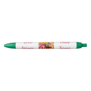 Weenie Peach Farmer Writing Pen