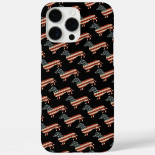 Weenie The People Dachshund 4th Of July iPhone 16 Pro Max Case