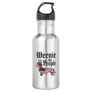 Weenie the People Patriotic Dachshund T-Shirt_1 532 Ml Water Bottle