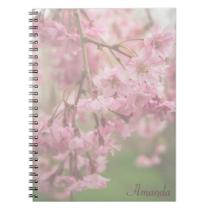 Weeping Cherry Blossoms (faded) Notebook