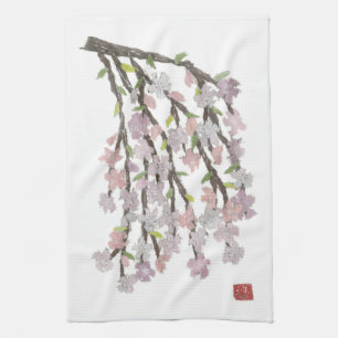 Weeping Cherry Kitchen Towels