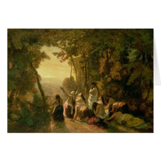 Weeping of the Daughter of Jephthah, 1846 (Front Horizontal)