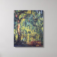Weeping Willow by Claude Monet, Vintage Fine Art