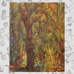 Weeping Willow by Claude Monet, Vintage Fine Art Jigsaw Puzzle<br><div class="desc">Weeping Willow (c. 1919) by Claude Monet is a vintage impressionist fine art landscape wilderness painting. It is part of a series of willow tree forest paintings that Monet painted in his gardens in Giverny, France. A grove of trees in the autumn season with beautiful colours of the turning leaves....</div>