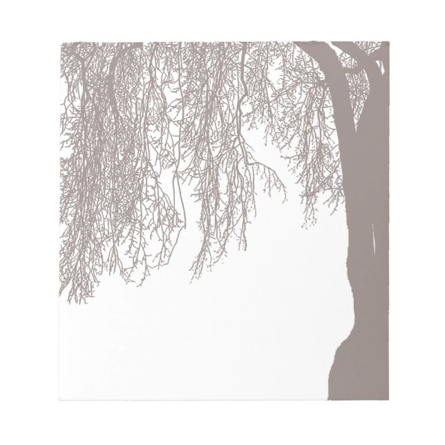 Weeping Willow Notepad (Front)