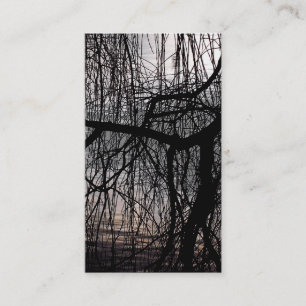WEEPING WILLOW TREE BUSINESS CARD