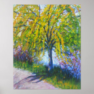 "Weeping Willow Tree" Poster