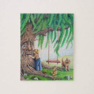 Weepy Willow Jigsaw Puzzle