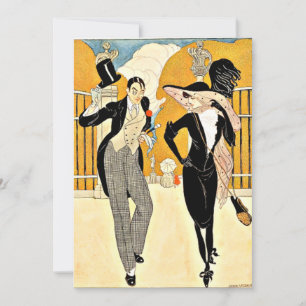 Wegener - An Elegant Couple, 1920s Card