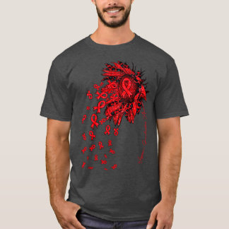 Wegeners Granulomatosis Awareness Sunflower ribbon T-Shirt