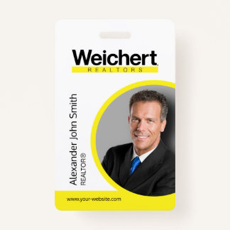Weichert Realtors ID Card Badge