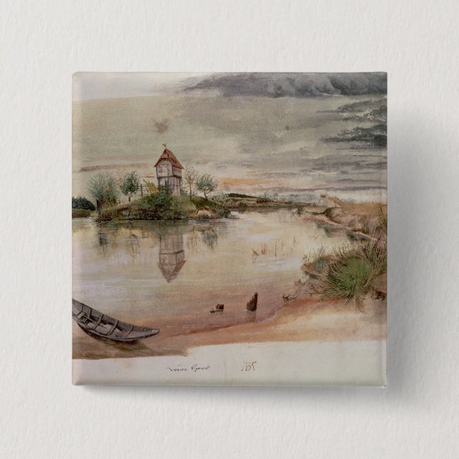 Weierhaus 2 Inch Square Button (Front)