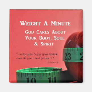 Weight A Minute! Magnet Reminder