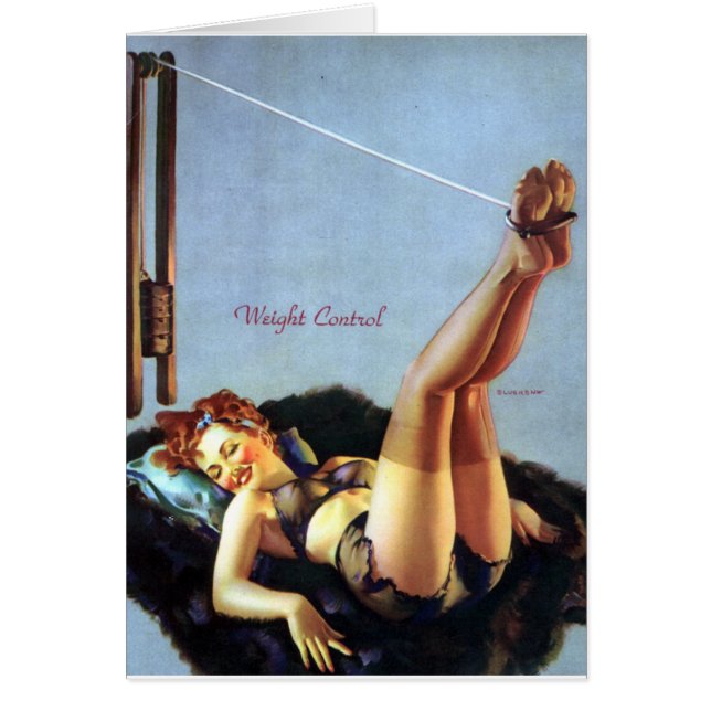 Weight Control Pin Up (Front)