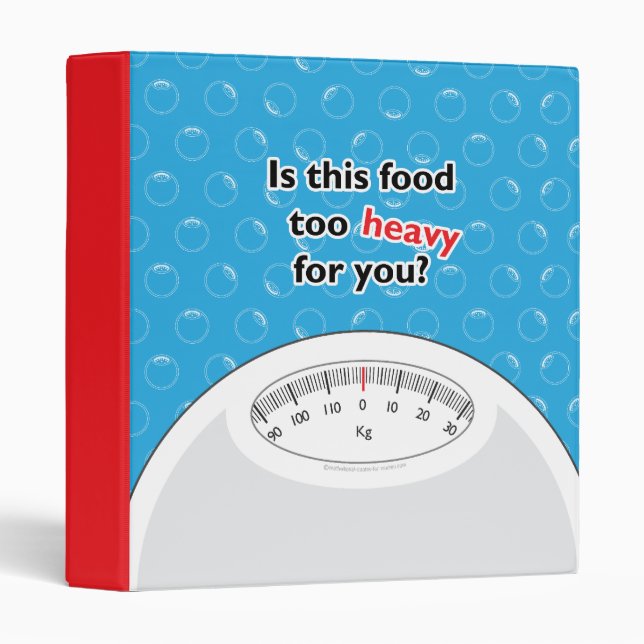 Weight & Health Conscious Binder (Front/Spine)