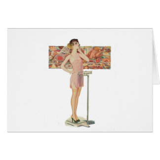 Weight In Vintage Illustration