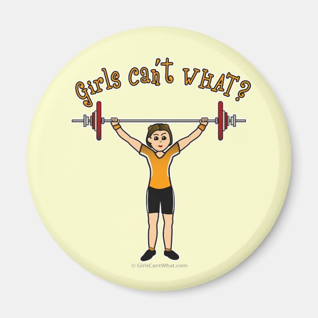 Weight Lifter (Light) Magnet (Front)