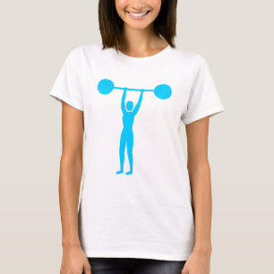 Weight Lifting 02 - Sky Blue T-Shirt