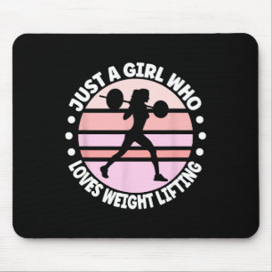 Weight Lifting Apparel Bodybuilding Fitness Gym Fo Mouse Pad