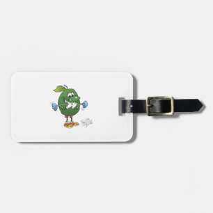 Weight lifting Avocado Luggage Tag