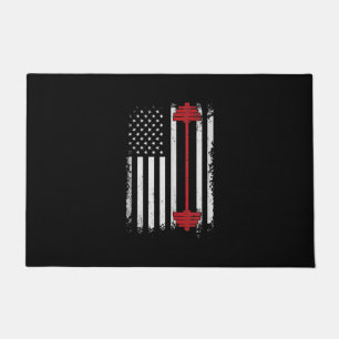 Weight Lifting Flat Gifts Workout, Gym Lover Doormat