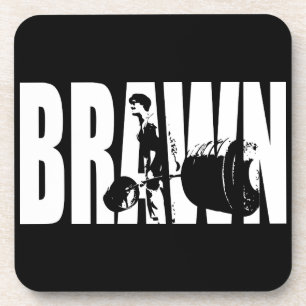 "Weight lifting" Motivation - BRAWN Coaster