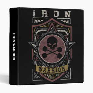 Weight Lifting Motivation - IRON WARRIOR Binder