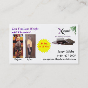 Weight Loss Biz Card