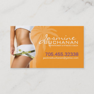 Weight Loss Business Card Template